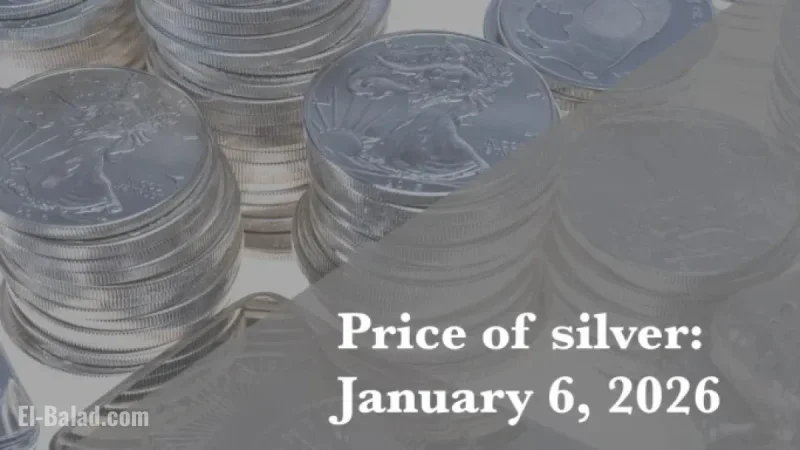 Silver Prices Update for Tuesday, January 6, 2026