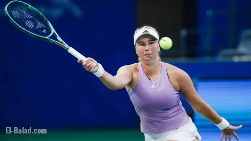 Tauson Stumbles in Brisbane, Loses to World No. 113