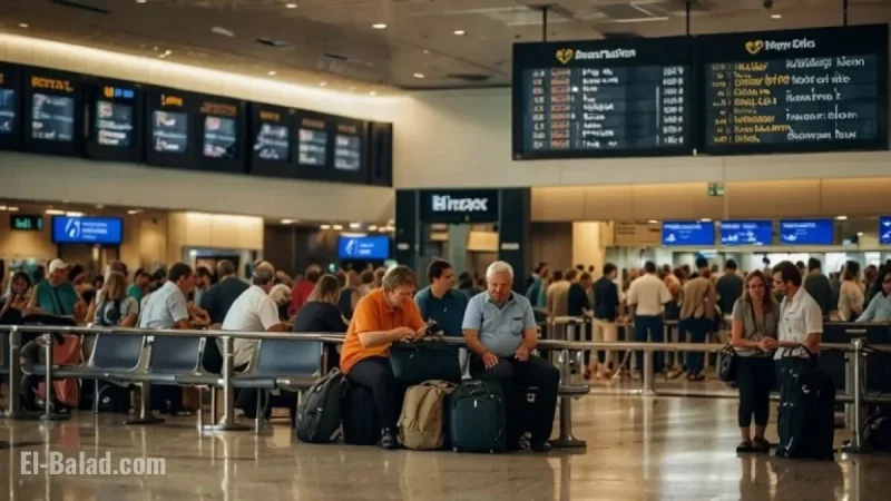 U.S. Airlines Cancel 180 Flights, Delay 3,070, Stranding Thousands Nationwide