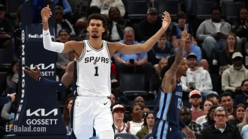 Wembanyama, Morant Updates Surface Ahead of Spurs-Grizzlies Game