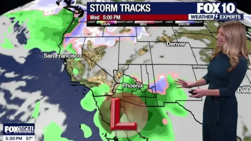 Arizona Braces for First of Two Storms Moving Across the State