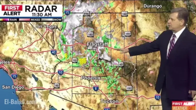Arizona Braces for Severe Second Storm on First Alert Weather Day