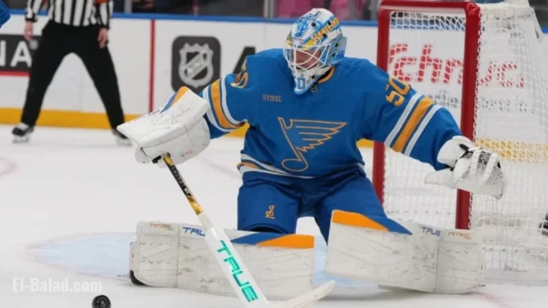 Blues Coach Struggles to Find Backup, Keeps Binnington in Game