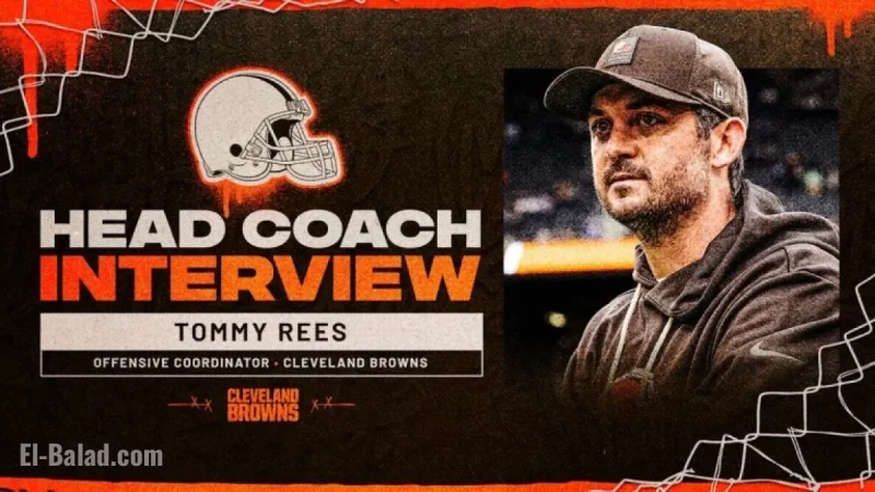 Browns Interview Tommy Rees for Head Coach Position