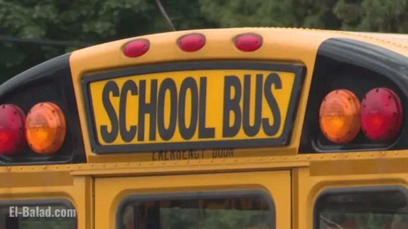 Elementary School Cancels Classes After Bus Fire