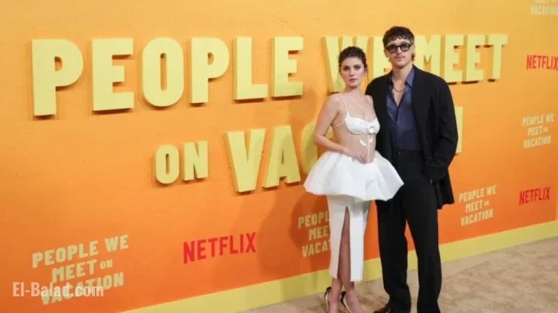Emily Henry Shines on ‘People We Meet On Vacation’ Red Carpet