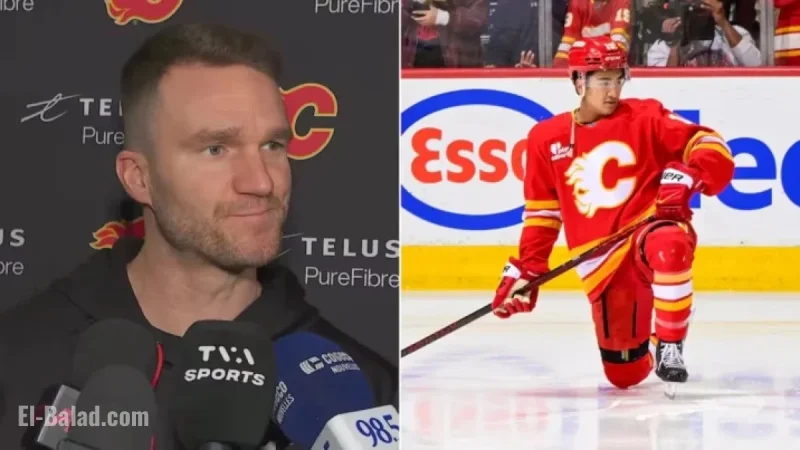 Huberdeau Believes Parekh Will Be More Cautious at the Microphone