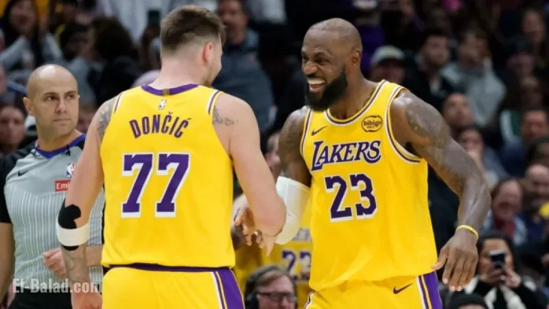 LeBron and Luka Each Score 30 in Victory Over Pelicans