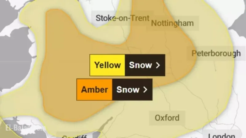 Met Office Upgrades Coventry Snow Warning to Amber in 13-Hour Alert