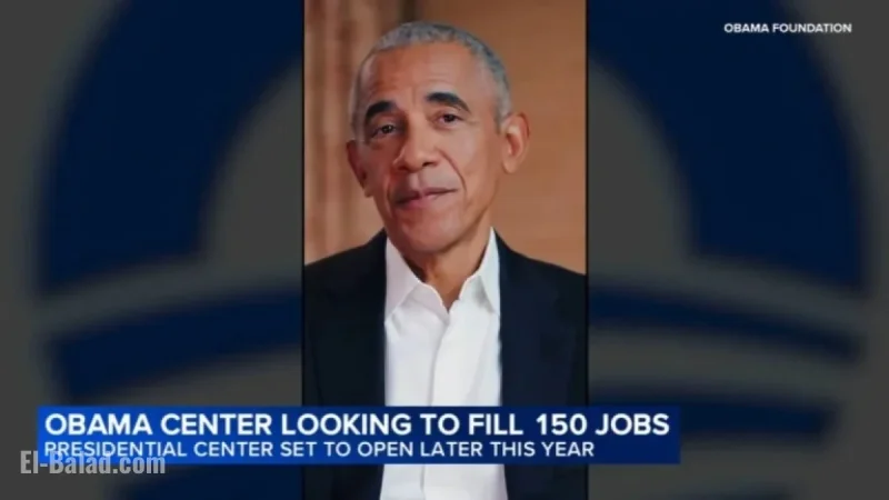 Obama Encourages Chicagoans to Apply for Jobs at Presidential Center