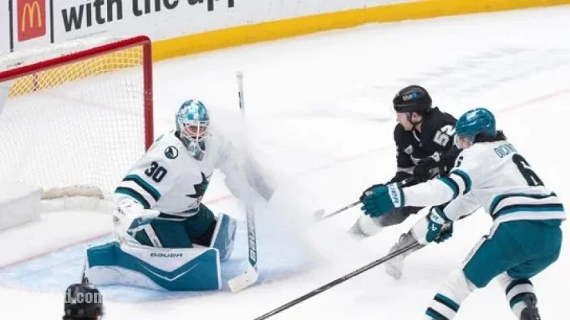 Sharks Triumph Over Kings 4-3 at Crypto.com Arena