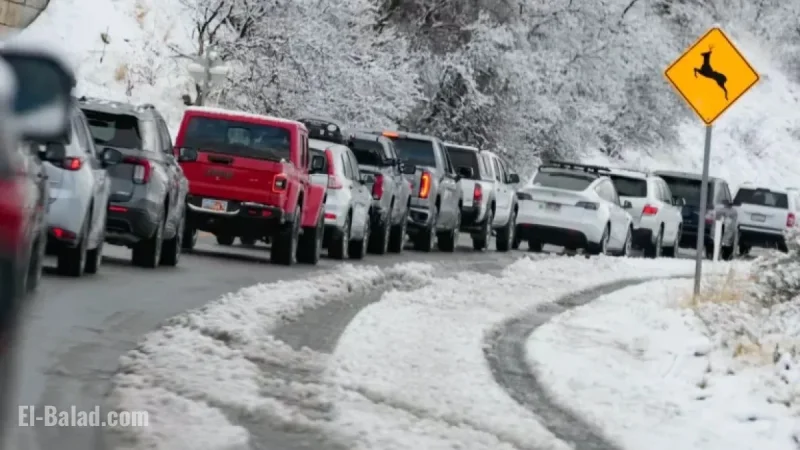 Utah Commuters Brace for a Swift Snowfall Thursday, Warns Forecaster