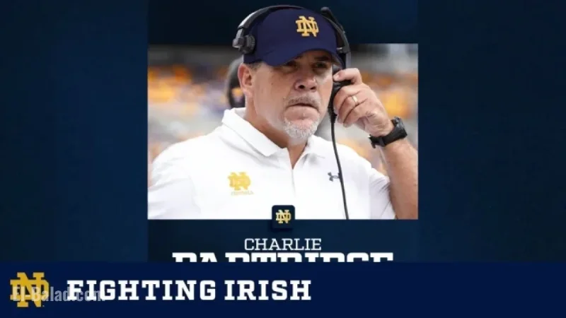 Charlie Partridge Appointed Notre Dame’s Defensive Line Coach