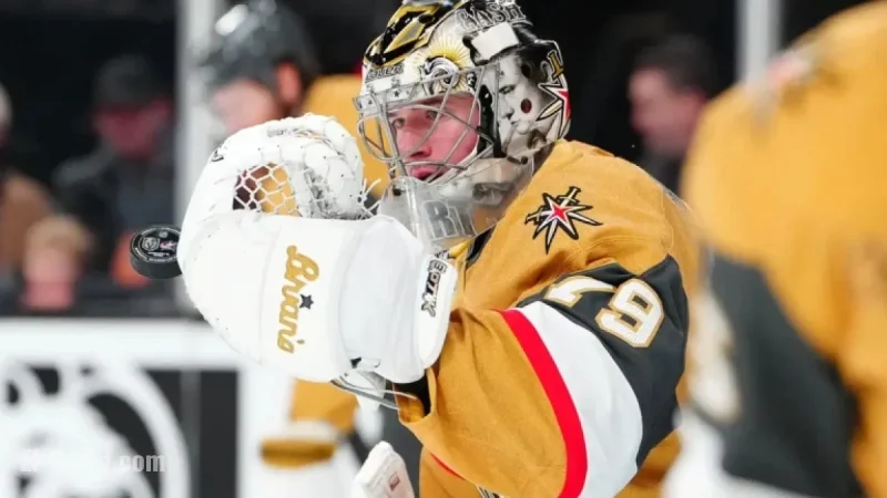 Golden Knights’ Carter Hart Exits Early with First-Period Injury