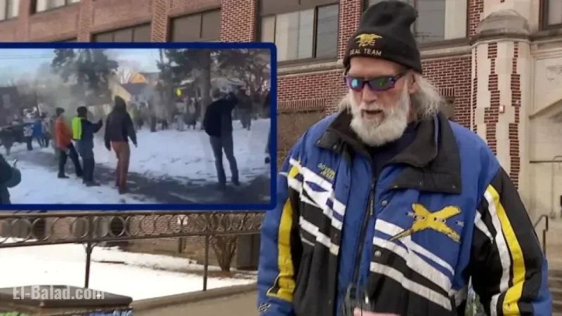 Jesse Ventura Visits Minneapolis High School Following ICE Clash
