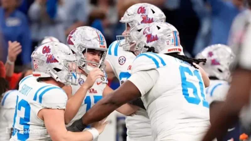 Mecklenburg Native Secures Ole Miss Semifinal Spot with Game-Winning Field Goal