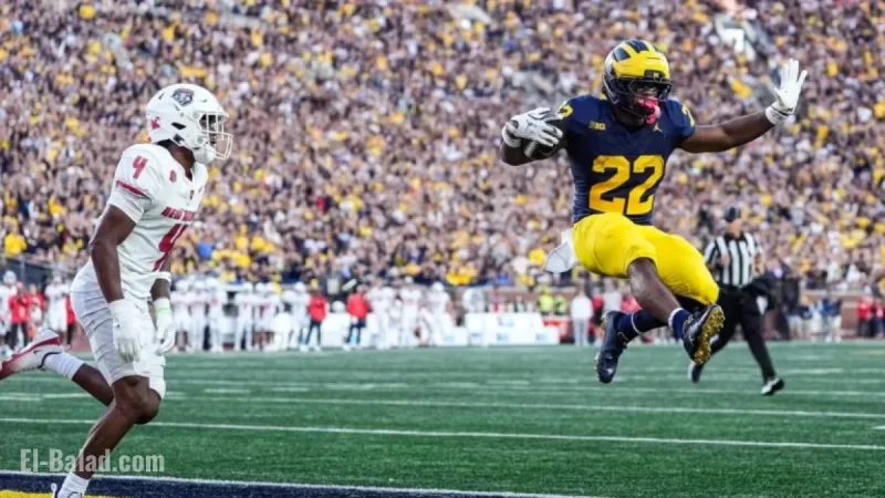 Michigan Football’s Star RB Justice Haynes Enters Transfer Portal