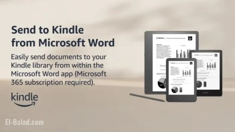 Microsoft Word Ends ‘Send to Kindle’ Feature