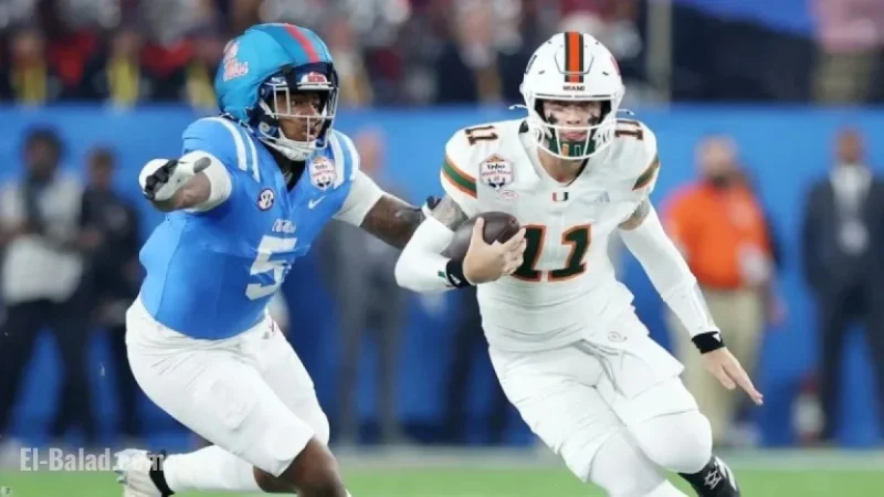 Ole Miss Faces Miami in College Football Playoff Semifinal Clash