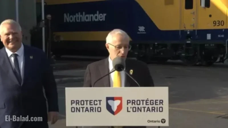 Ontario Welcomes Arrival of First Northlander Trainset