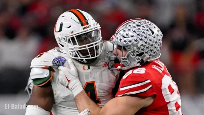 Why the Chiefs Might Covet Hurricane’s Bain at Pick No. 9