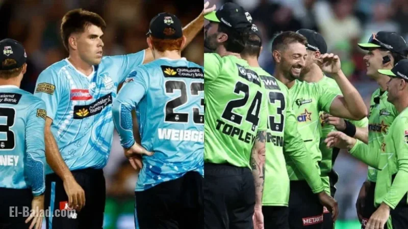 BBL 2025-26: HEA vs THU Match 29 Prediction – Brisbane Heat vs Sydney Thunder Winner?