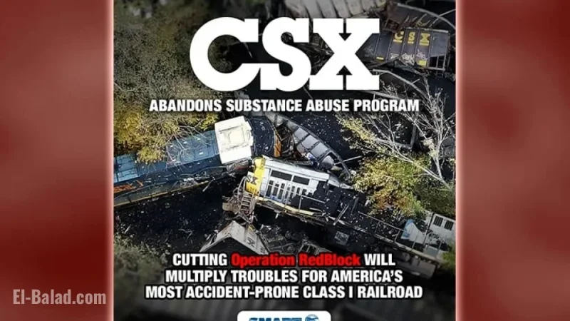 CSX Ceases Operation RedBlock, Announces SMART Union
