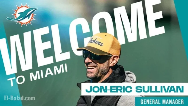 Dolphins Appoint Jon-Eric Sullivan as General Manager