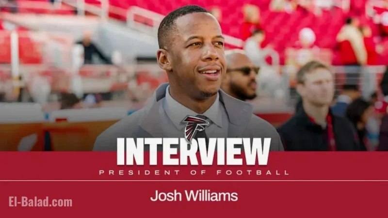Falcons Interview Josh Williams for Football President Role