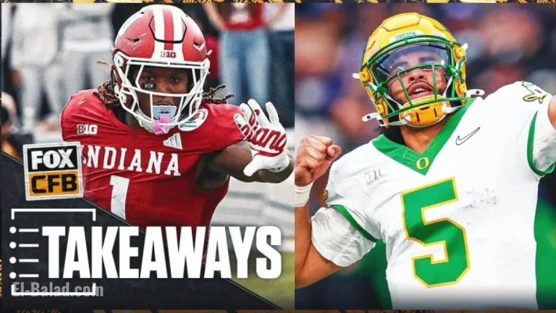 Indiana Dominates Oregon: 4 Key Highlights from CFP Semifinal Win
