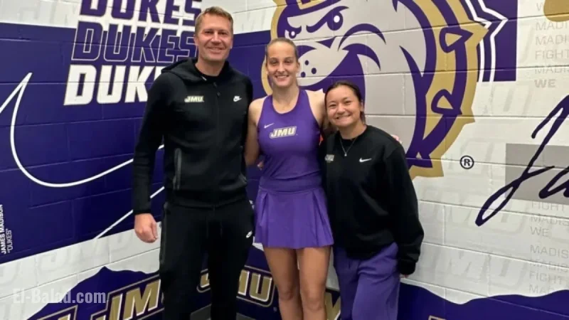 JMU Women’s Tennis Welcomes Niki Tomeljak for 2026-27 Season