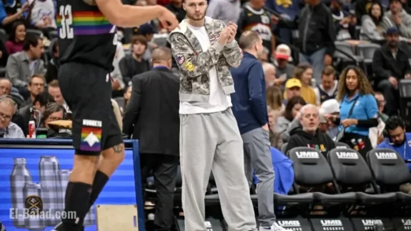Nuggets’ Christian Braun Reveals Severe Ankle Injury, Out for 7 Weeks