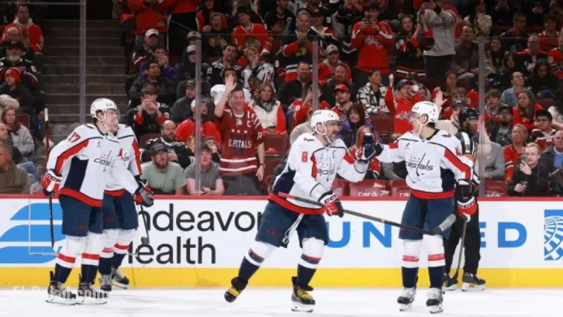 Ovechkin Scores with Impressive Shot
