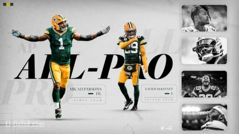 Packers’ Parsons and McKinney Earn Spots on AP All-Pro Team
