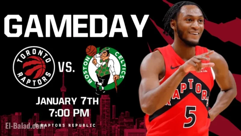 Raptors Face Celtics on January 9th Showdown