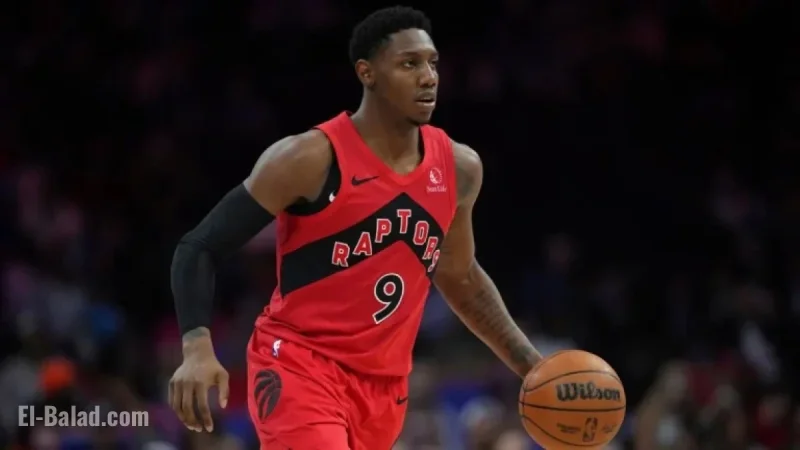 Raptors’ RJ Barrett Leaves Celtics Game with Ankle Injury