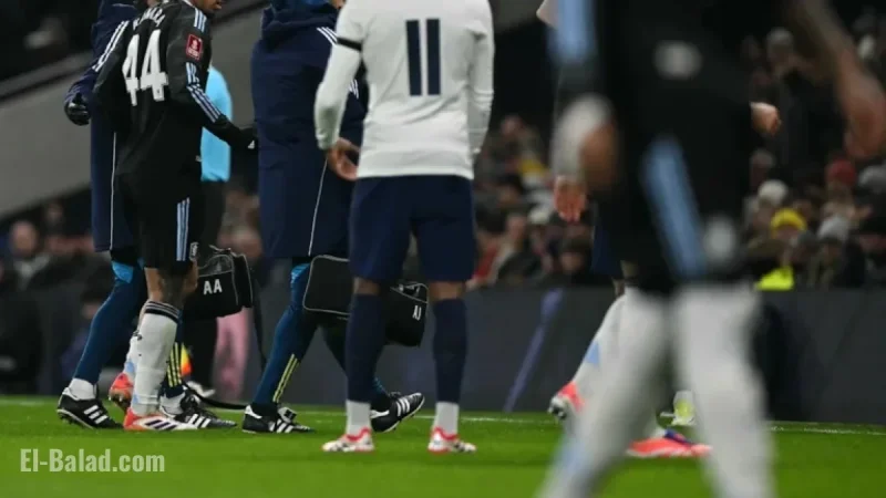 Villa’s Key Player Injured Early in Match Against Tottenham