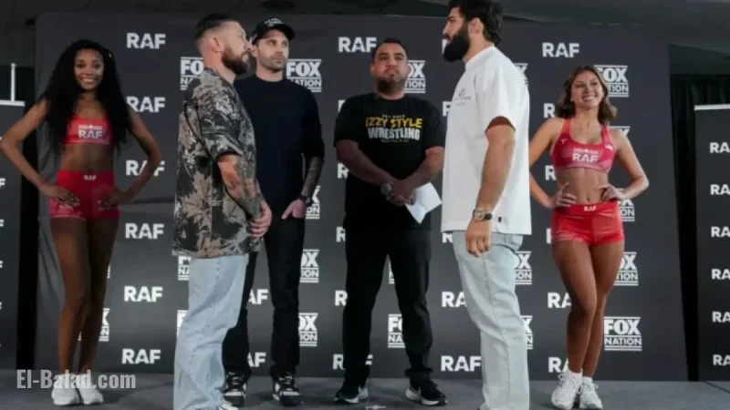 Arman Tsarukyan Faces Lance Palmer in RAF 5 Showdown Live Blog