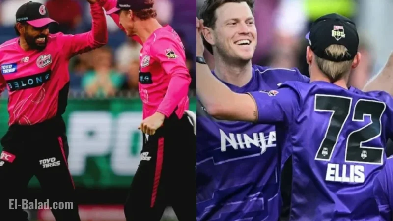 BBL 2025-26: Sydney Sixers vs Hobart Hurricanes Match 31 Prediction
