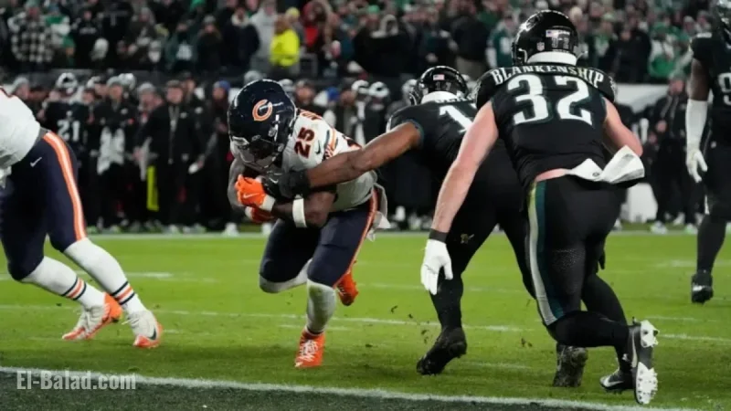 Bears to Host Eagles or Rams in NFL Divisional Round Playoffs