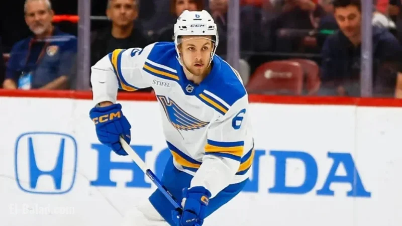 Blues Secure Broberg with 6-Year, $48 Million Contract