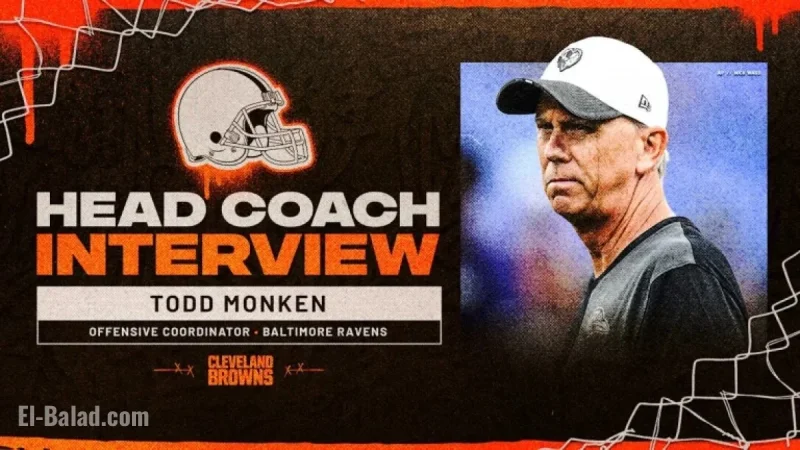 Browns Interview Ravens’ Todd Monken for Head Coach Position