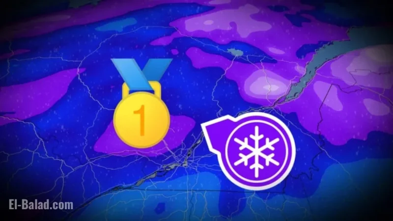 First Snowfall of 2026 Targets Southern Quebec
