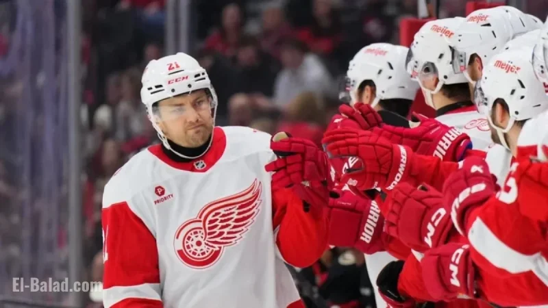 James van Riemsdyk Bolsters Struggling Red Wings Team