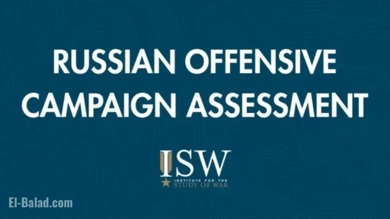 January 10, 2026: Analysis of Russian Offensive Strategy