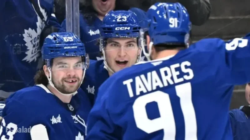 John Tavares Moves to Maple Leafs’ Second Power Play Unit Against Canucks