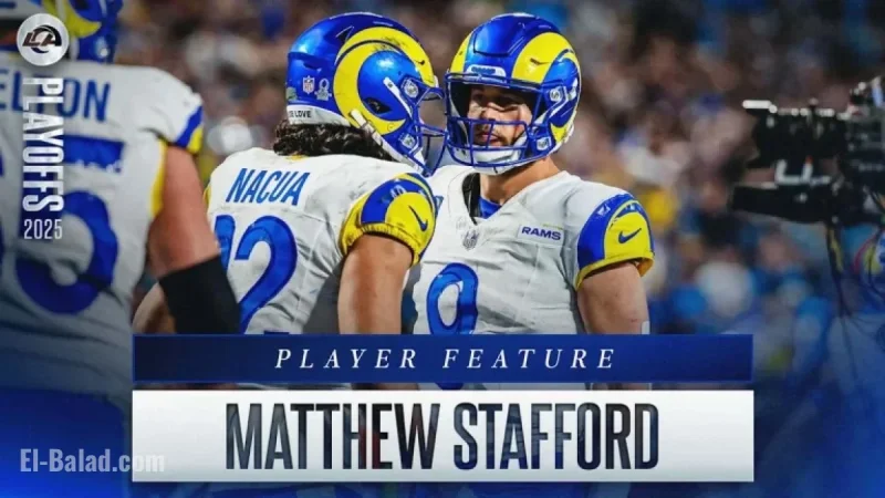 Matthew Stafford Leads Rams to Divisional Round, Overcoming Panthers