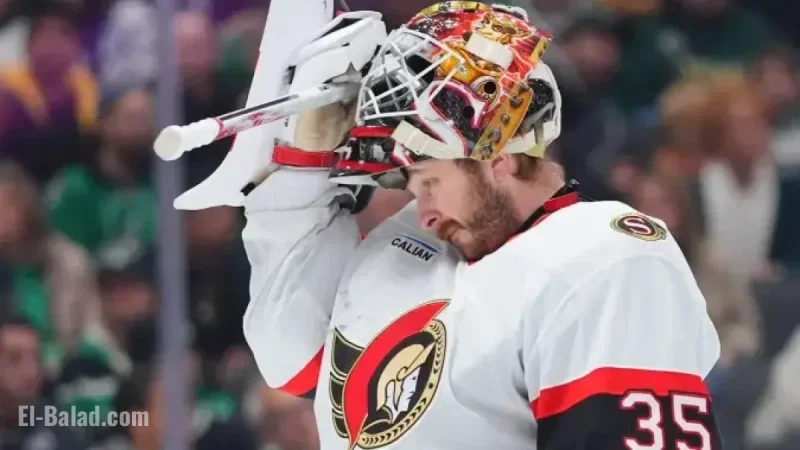 Ottawa Senators GM Denounces ‘Fabricated’ Ullmark Leave Rumors