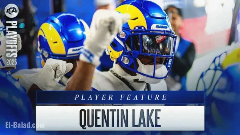 Quentin Lake Thrills Fans as Rams Launch Playoff Journey