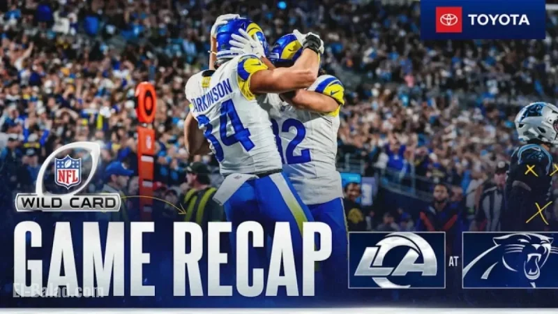 Rams Triumph 34-31 Over Panthers, Advance to Divisional Playoffs